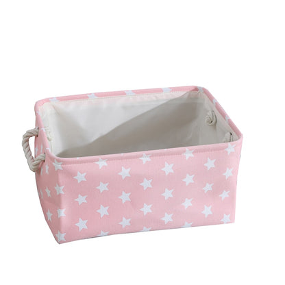 Cube Folding Storage Basket Foldable Linen Pet Toys Storage Box Organize Office Bedroom Closet Toys Laundry Basket - StorageandmoreStorage