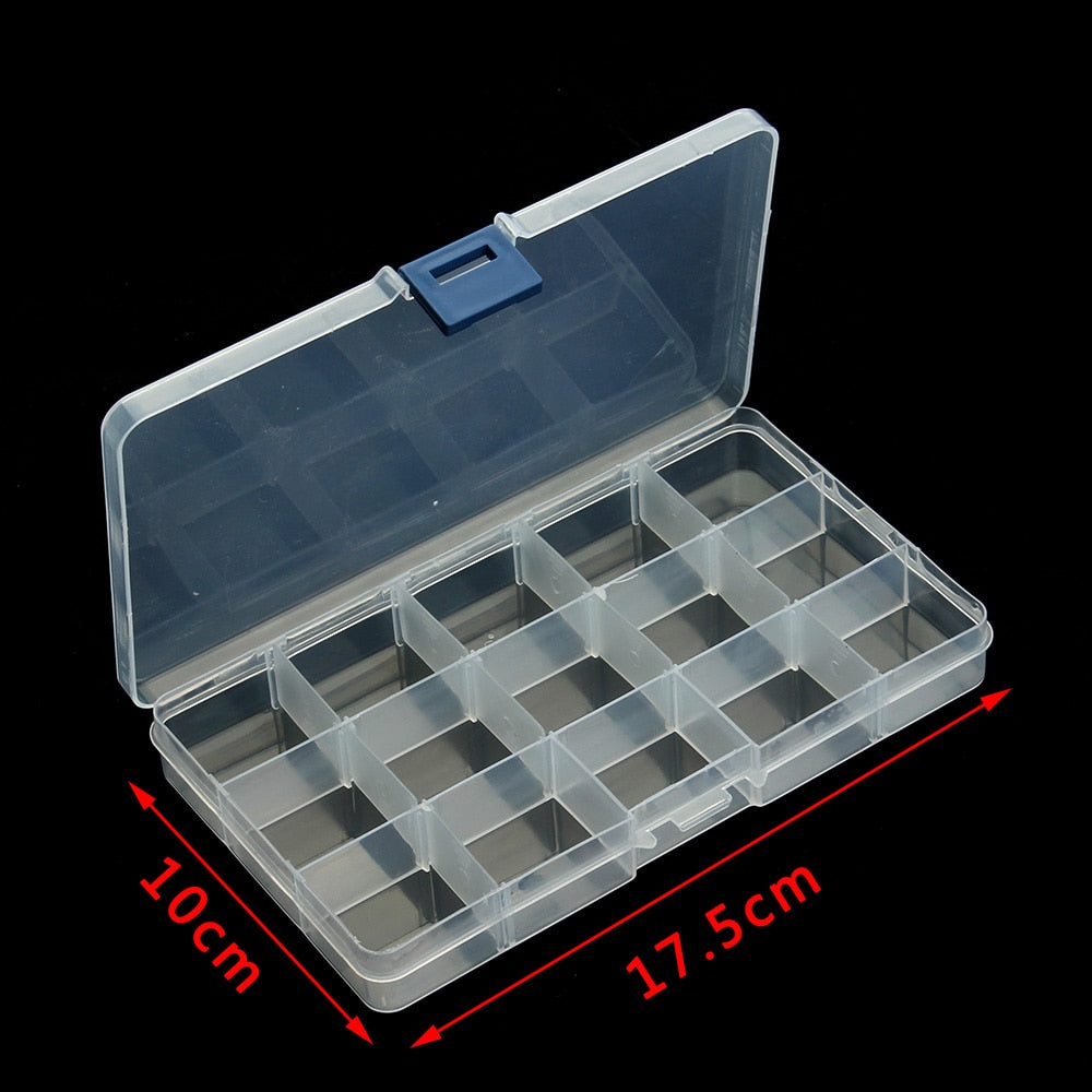 Plastic Jewelry Boxes Plastic Tool Box Adjustable Craft Organizer Storage Beads Bracelet Jewelry Boxes Packaging Wholesale - StorageandmoreStorage