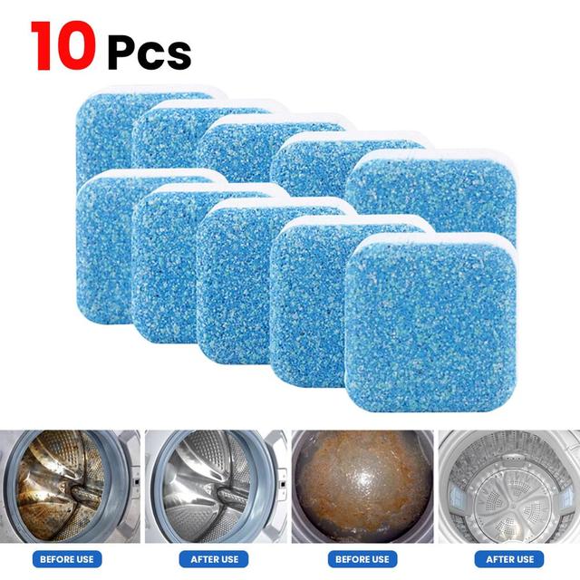 New Washing Machine Deep Cleaner set Washer Cleaning Detergent Effervescent Remover Tablet For Washing Machine Cleaning Products - StorageandmoreStorage