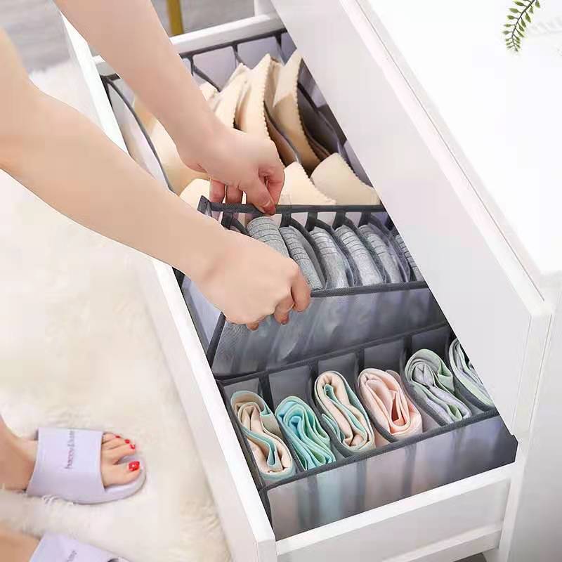 Underwear Bra Organizer Storage Box Drawer Closet Organizers Divider Boxes For Underwear Scarves Socks Bra - StorageandmoreStorage