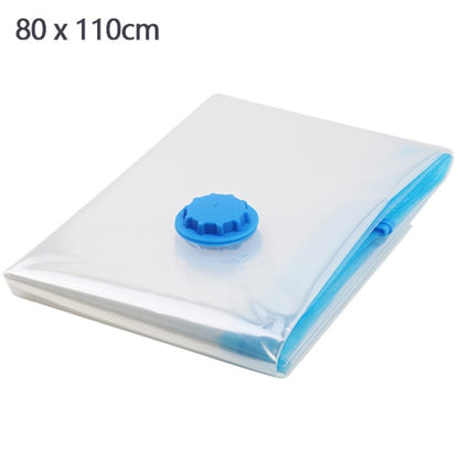 Vacuum Bag for Clothes Storage Bag With Valve Transparent Border Folding Compressed Organizer Travel Space Saving Seal Packet - StorageandmoreStorage