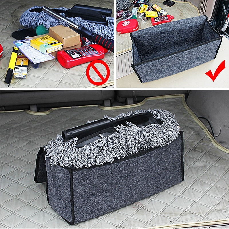 Car Organizer Bag Car Storage Organizer Multipurpose Car Trunk Organizer Car Storage Box Large Capacity Folding Storage Bag - StorageandmoreStorage