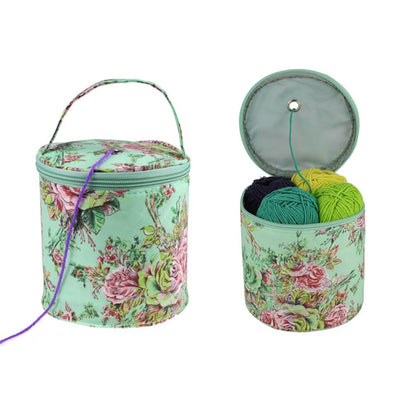 Knitting Yarn Round Bags Sewing Storage DIY Woolen Storage Basket Sewing Tool Bag Yarn Storage  Sewing Tool Accessories Bag - StorageandmoreStorage