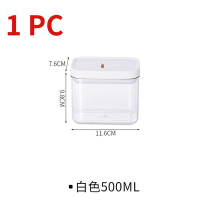 3PC Airtight Laundry Detergent Powder Storage Box Clear washing powder container with lid and handle Multipurpose plastic cereal - StorageandmoreStorage