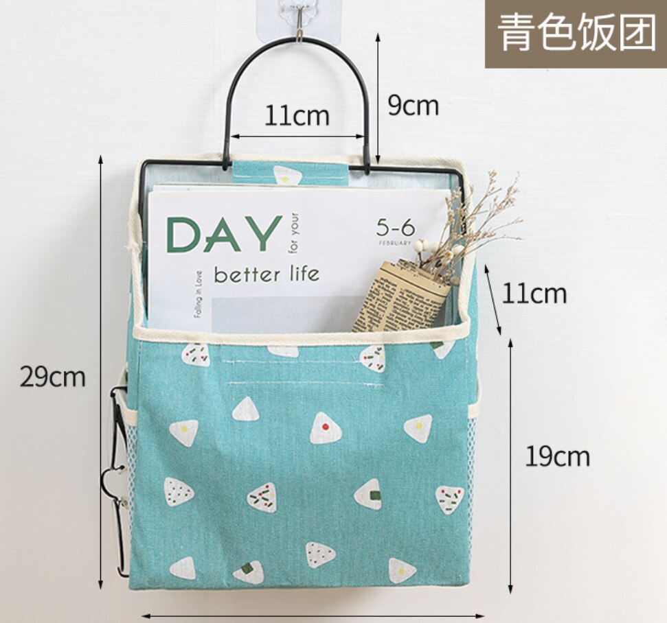 Wall Hanging Storage Bag Waterproof Over The Door Closet Organizer Hanging Pocket Organizer Box Containers for Bedroom Bathroom - StorageandmoreStorage