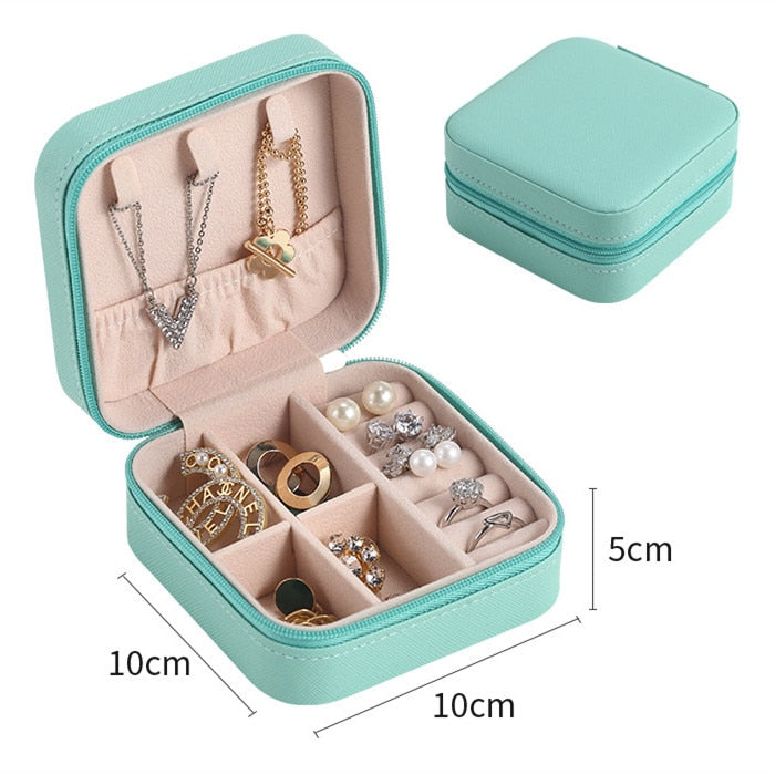 Wholesale Women Jewelry Organizer Storage Box Case Makeup Jewelri Contain Bulk Wedding Guests Mom Gifts Accessories Supplies - StorageandmoreStorage