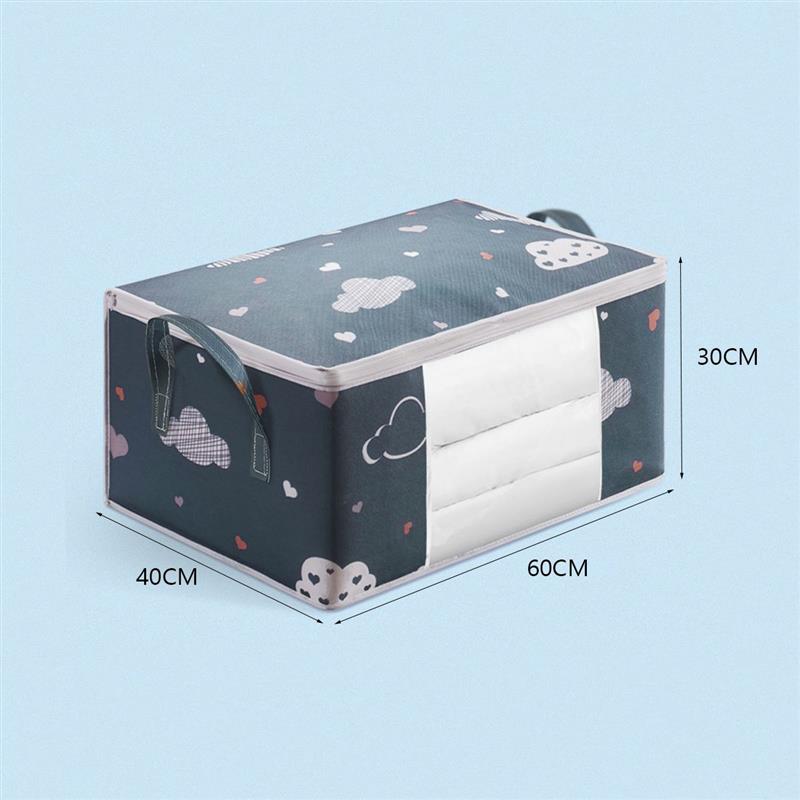 NEW Foldable Storage Bag Clothes Blanket Quilt Closet Sweater Organizer Box Pouches Fashion Sale Clothes Cabinet Organizer - StorageandmoreStorage