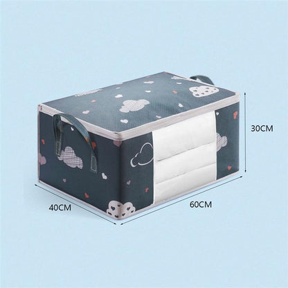 NEW Foldable Storage Bag Clothes Blanket Quilt Closet Sweater Organizer Box Pouches Fashion Sale Clothes Cabinet Organizer - StorageandmoreStorage