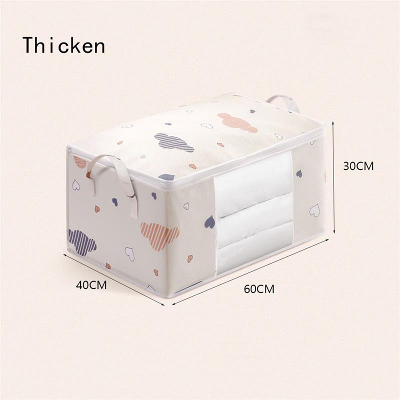 NEW Foldable Storage Bag Clothes Blanket Quilt Closet Sweater Organizer Box Pouches Fashion Sale Clothes Cabinet Organizer - StorageandmoreStorage