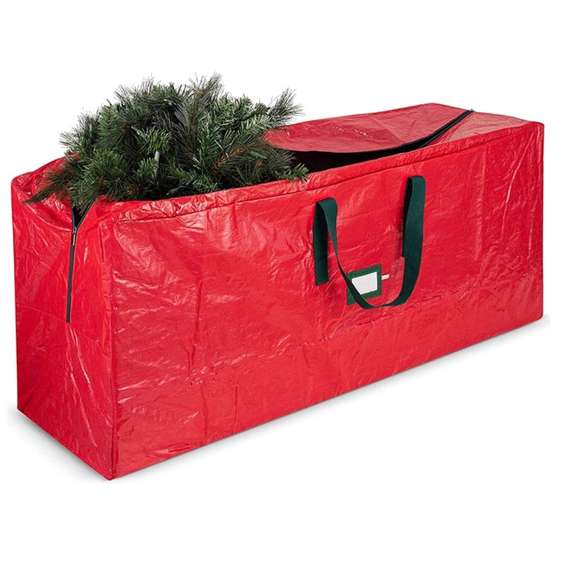 Large Christmas Tree Storage Bag For 9 ft Tall Holiday Artificial Disassembled Trees Round Premium Christmas Wreath Storage Bag - StorageandmoreStorage