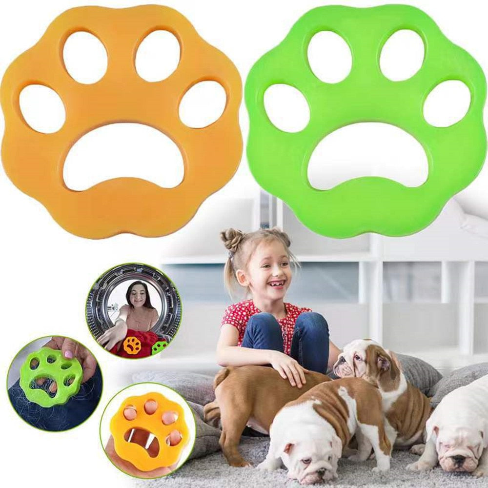 Silicone Sticker Clothing Dust Remover Sticky Pet Hair Machine Washable Double-sided Dog Hair Removal Laundry Lint Catcher - StorageandmoreStorage