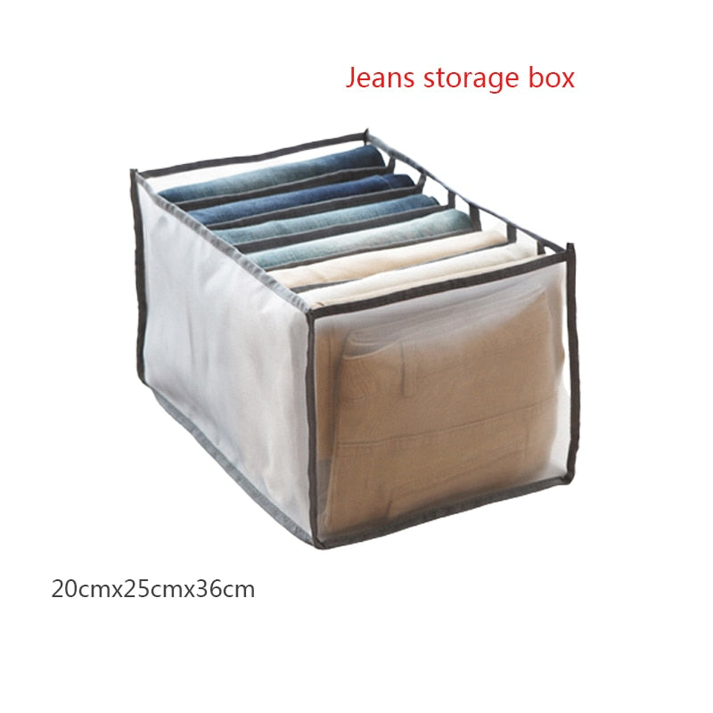 Closet Organizer For Underwear Socks Home Cabinet Divider Storage Box Storage Organizer for clothes Foldable Drawer Organizer - StorageandmoreStorage