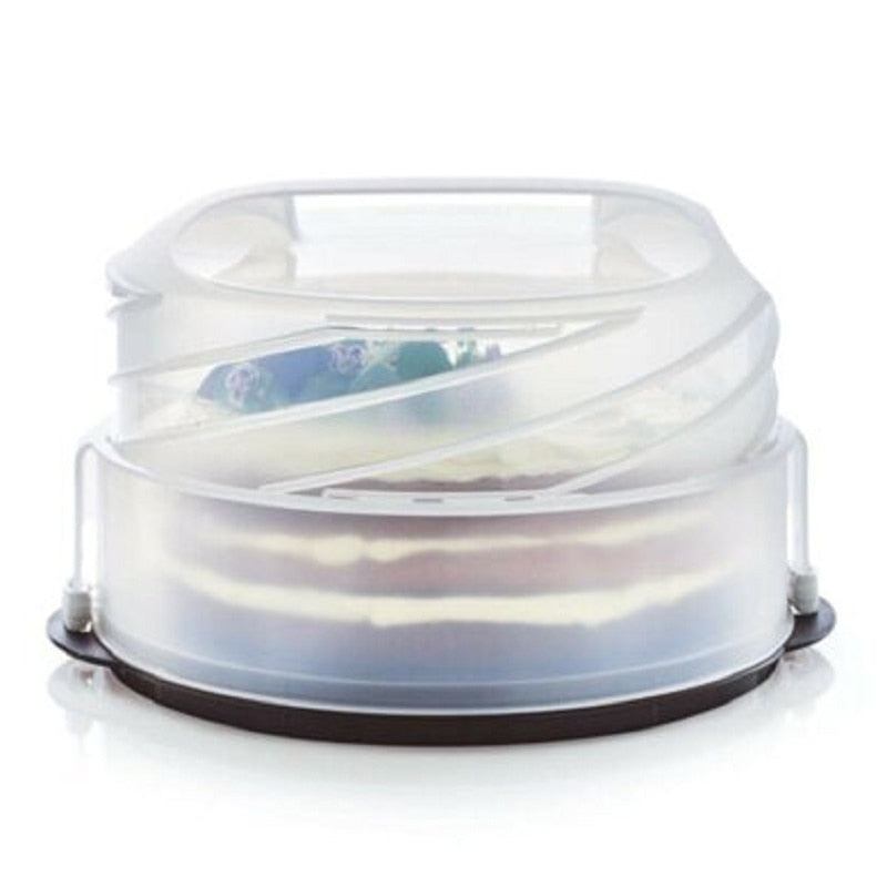 Cake Transport and Storage Container, Tupperware Adjustable Cake Container - StorageandmoreStorage