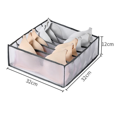 Foldable Drawer Closet Storage Organizer Divider Boxes for Jeans Underwear Socks Bra Wardrobe Clothes Storage Organizers Sets - StorageandmoreStorage