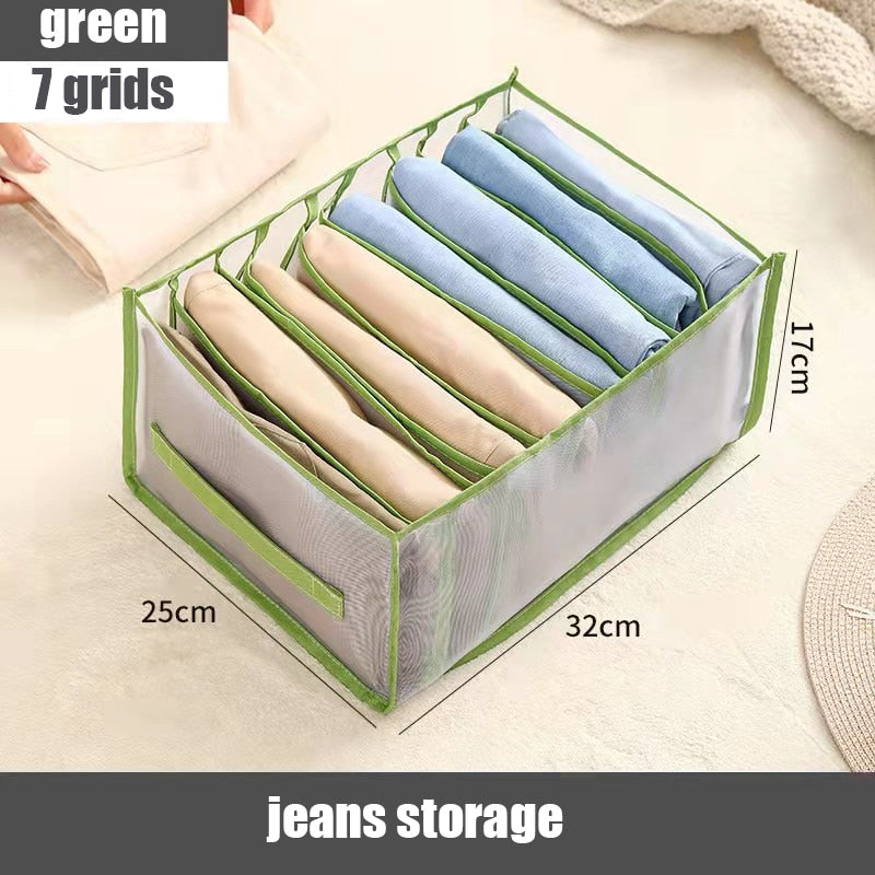 Quick Closet Organizer Underwear Socks Home Cabinet Clapboard Storage Box Clothes Foldable Drawer Organizer - StorageandmoreStorage