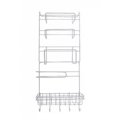 Over Door Multipurpose Fridge Wall Storage Rack Multi-layer Kitchen Shelf Towel Bottle Spice Holder Organizer Kitchen Gadgets - StorageandmoreStorage