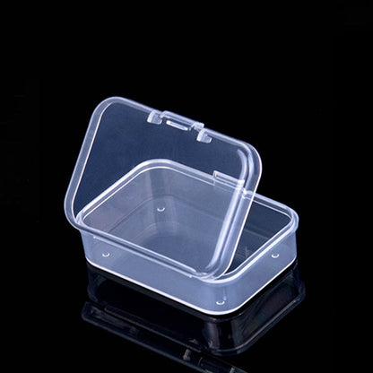 Mini Plastic Box Rectangular Box Translucent Box Packing Box Storage Box Dustproof Durable Strong Jewelry Storage Case Container - StorageandmoreStorage