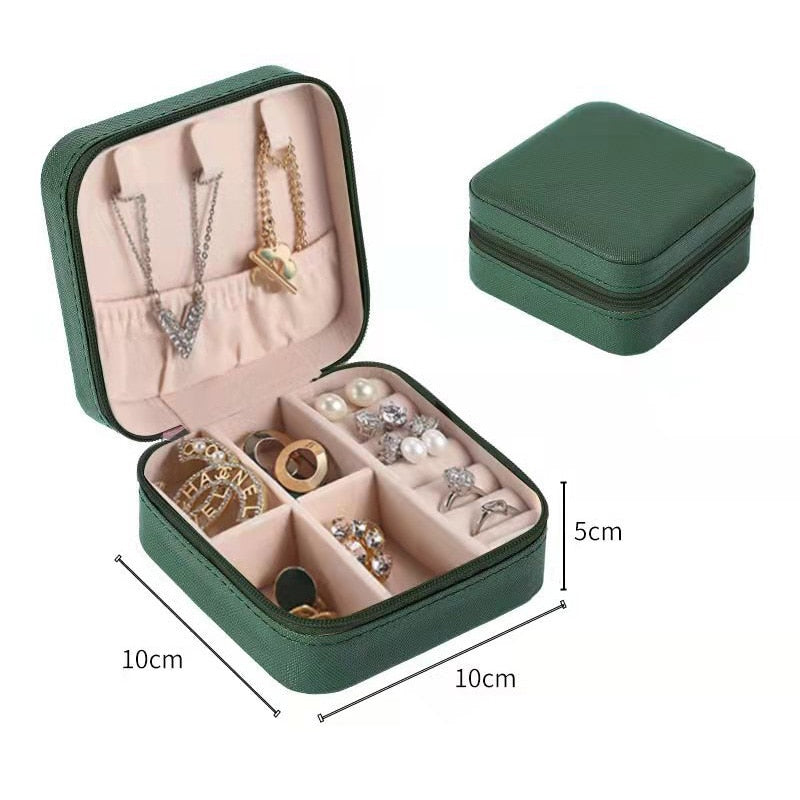 Wholesale Women Jewelry Organizer Storage Box Case Makeup Jewelri Contain Bulk Wedding Guests Mom Gifts Accessories Supplies - StorageandmoreStorage