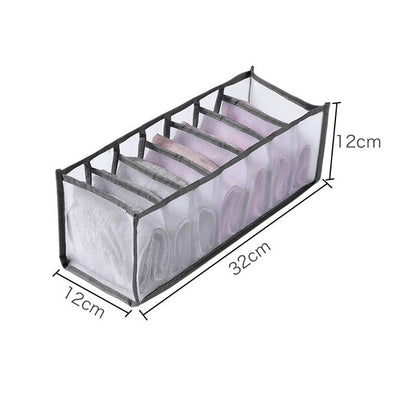 Foldable Drawer Storage Organizer Closet Divider Boxes for Underwear Socks Tie Wardrobe Clothes Storage Organizers Sets - StorageandmoreStorage