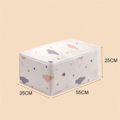 NEW Foldable Storage Bag Clothes Blanket Quilt Closet Sweater Organizer Box Pouches Fashion Sale Clothes Cabinet Organizer - StorageandmoreStorage