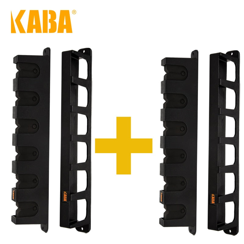 KABA Fishing Rod Rack Fishing Pole Holder Rod Holders Wall Mount for Garage Fishing Rod Storage Rack Bracket Holder - StorageandmoreStorage