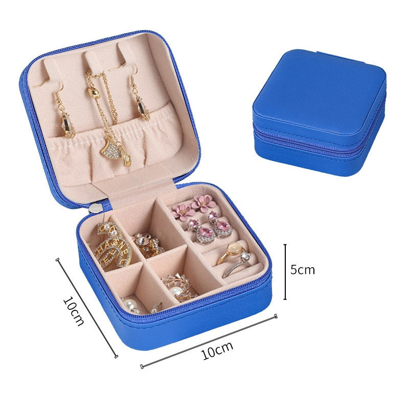 Wholesale Women Jewelry Organizer Storage Box Case Makeup Jewelri Contain Bulk Wedding Guests Mom Gifts Accessories Supplies - StorageandmoreStorage