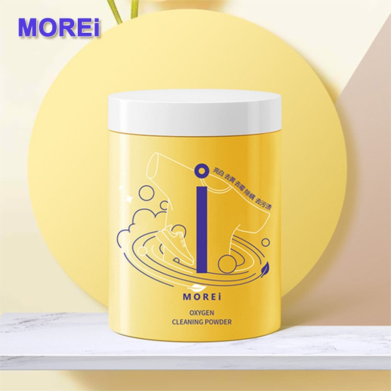 MOREi 300g Clothes Color Bleaching Powder All-Purpose Laundry Oxygen Bleach Stains Remover Home Household Cleaning Detergent - StorageandmoreStorage