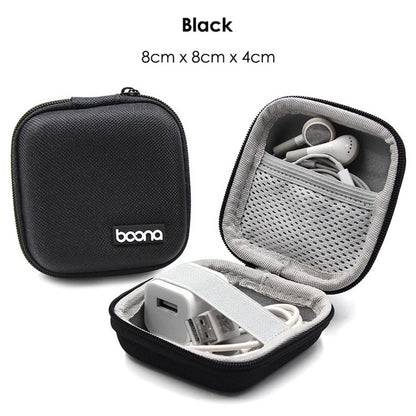 Portable Earphone Storage Bag Data Cable Organizer Bag Multifunctional Digital Gadgets Case MAC Charger U Disk Protective Cover - StorageandmoreStorage