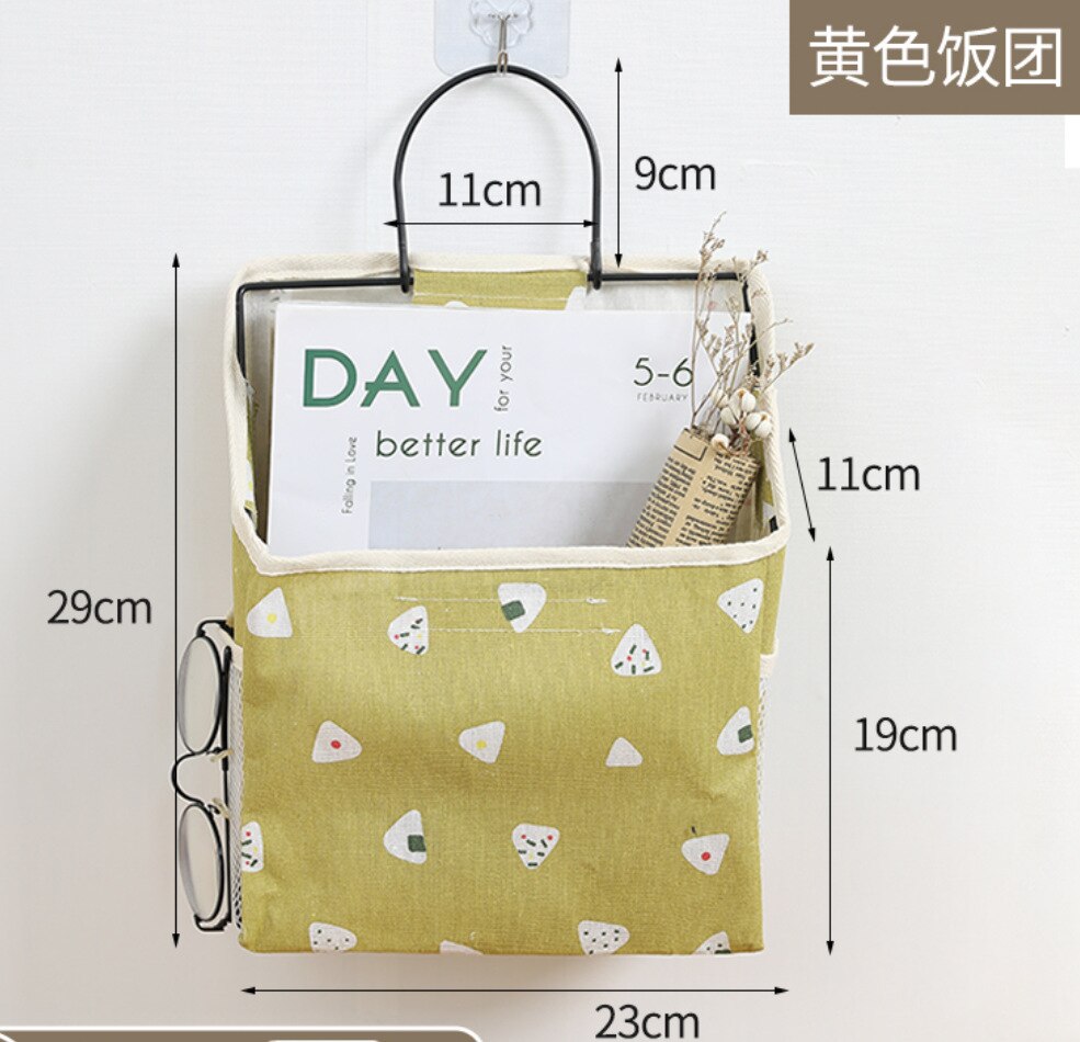 Wall Hanging Storage Bag Waterproof Over The Door Closet Organizer Hanging Pocket Organizer Box Containers for Bedroom Bathroom - StorageandmoreStorage