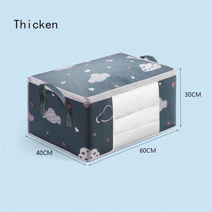 NEW Foldable Storage Bag Clothes Blanket Quilt Closet Sweater Organizer Box Pouches Fashion Sale Clothes Cabinet Organizer - StorageandmoreStorage