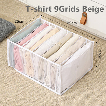 Jeans Organization Storage Box Closet Organizer Clothing Organization System Drawer Organizers Cabinet Pants Storage Organizer - StorageandmoreStorage