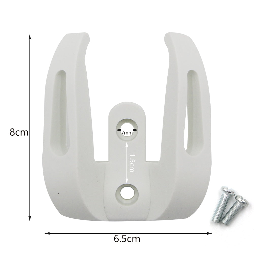 Electric Scooter Front Hook Hanger for Xiaomi M365/1S/Pro Scooter Accessories Bag Helmet Dual Claw Grips Storage Holder Rack - StorageandmoreStorage