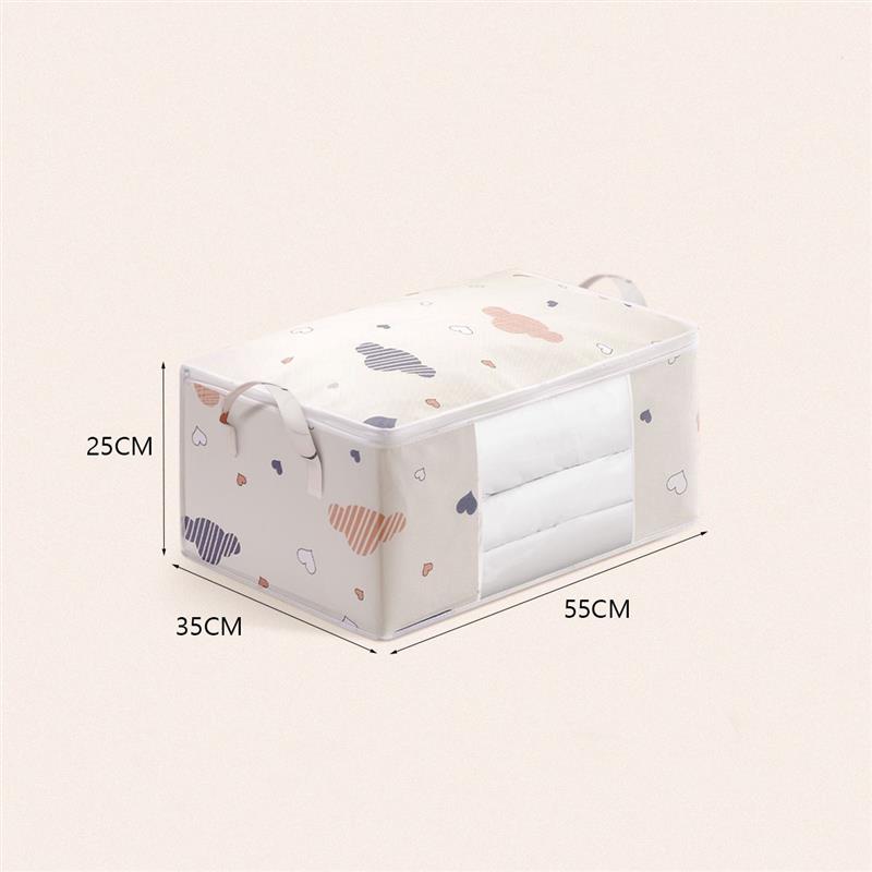 NEW Foldable Storage Bag Clothes Blanket Quilt Closet Sweater Organizer Box Pouches Fashion Sale Clothes Cabinet Organizer - StorageandmoreStorage