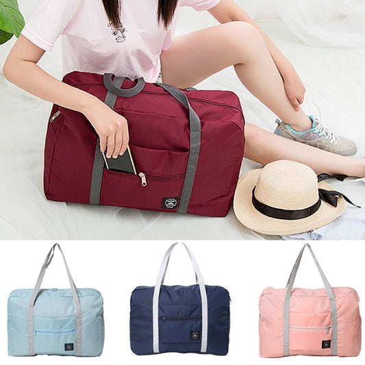 2023 Travel Bag Women Handbags Luggage Foldable Gadgets Organizer Large Capacity Holiday Traveler Accessories Storage Tote Men - StorageandmoreStorage