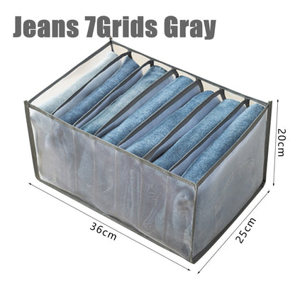 Jeans Organization Storage Box Closet Organizer Clothing Organization System Drawer Organizers Cabinet Pants Storage Organizer - StorageandmoreStorage