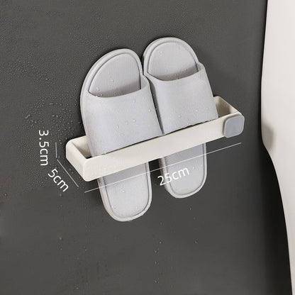 Wall Mounted Shoe Rack Shelf High Heels Sports Shoe Organizers Slippers Bathroom Storage Racks Home Space saving Shoes Hanger - StorageandmoreStorage