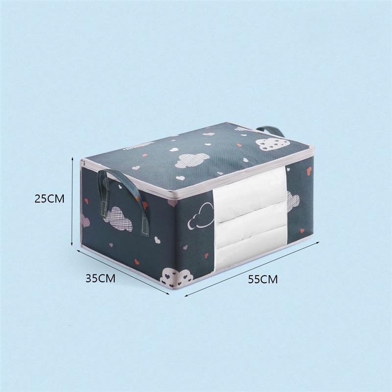 NEW Foldable Storage Bag Clothes Blanket Quilt Closet Sweater Organizer Box Pouches Fashion Sale Clothes Cabinet Organizer - StorageandmoreStorage