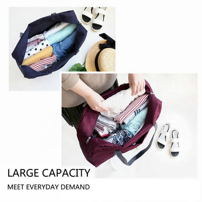 2021 New Nylon Foldable Travel Storage Bags Large Capacity Bag    WaterProof Handbags Travel Storage Bags - StorageandmoreStorage