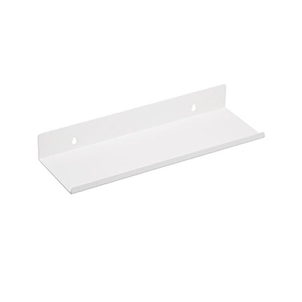 Floating Shelves on Wall Punch Free Room Decor Hanging Rack for Flower Pot Artwork Bathroom Kitchen Furniture Organizers Metal - StorageandmoreStorage