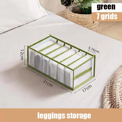 Quick Closet Organizer Underwear Socks Home Cabinet Clapboard Storage Box Clothes Foldable Drawer Organizer - StorageandmoreStorage