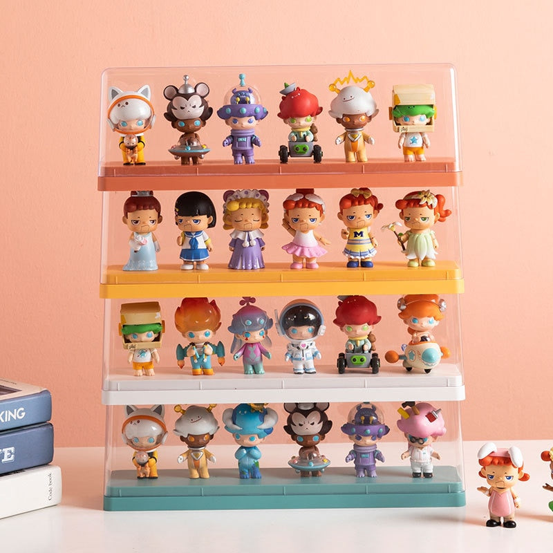 Blind Box Display Box Anime Figures Showcase Storage Box Garage Collection Model Art-crafts Box Toy Display Shelf Doll Organizer - StorageandmoreStorage