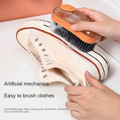 Multifunctional Liquid Cleaning Brush Automatic Soft Brush Shoe Artifact Shoe Brush Shoe Laundry Brush Household Brush Clothes - StorageandmoreStorage