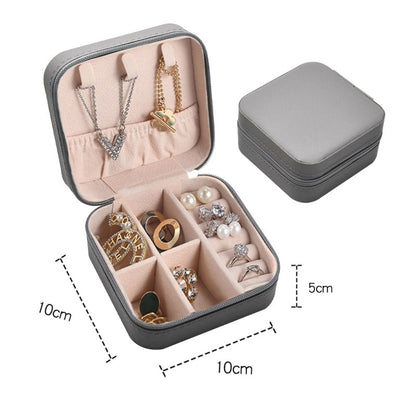 Wholesale Women Jewelry Organizer Storage Box Case Makeup Jewelri Contain Bulk Wedding Guests Mom Gifts Accessories Supplies - StorageandmoreStorage