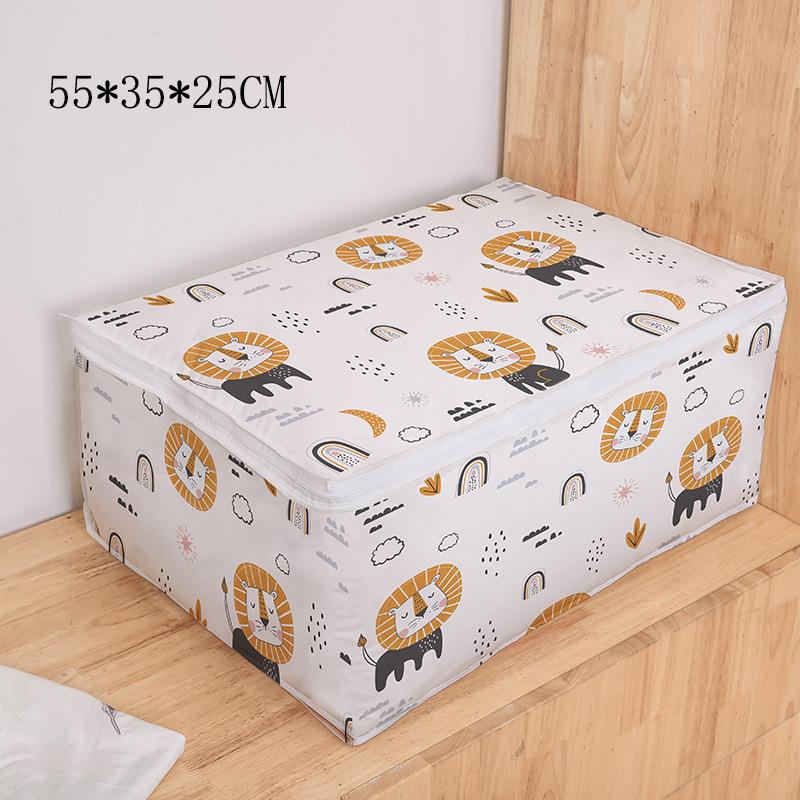 NEW Foldable Storage Bag Clothes Blanket Quilt Closet Sweater Organizer Box Pouches Fashion Sale Clothes Cabinet Organizer - StorageandmoreStorage