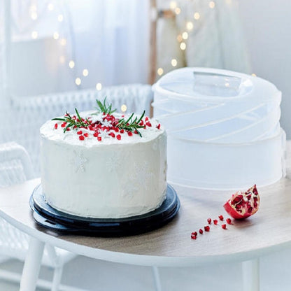 Cake Transport and Storage Container, Tupperware Adjustable Cake Container - StorageandmoreStorage