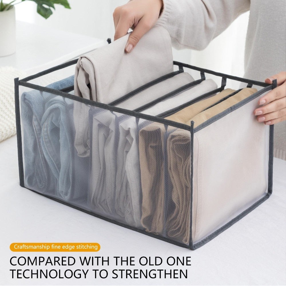 Jeans Organization Storage Box Closet Organizer Clothing Organization System Drawer Organizers Cabinet Pants Storage Organizer - StorageandmoreStorage