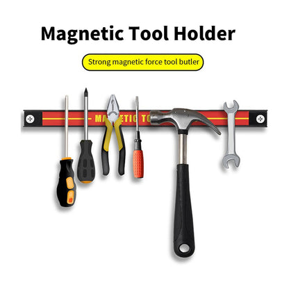 Magnetic Tools Storage Holder Strong Magnet Stick Organizer Racks For Connecting Strips Tools Hand Tools For Garage Workshop - StorageandmoreStorage