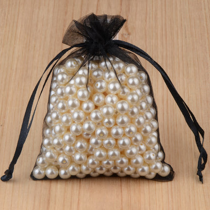 100pcs 24 Colors Jewelry Packaging Bag 5*7 7*9 9*12 10*15cm Organza Bags Gift Storage Wedding Drawstring Pouches Wholesales - StorageandmoreStorage