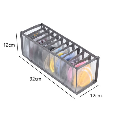 Wardrobe organizer Jeans storage boxes Closet Organizer Foldable Underwear Organizers Pants Storage Dividers Drawer Organizer - StorageandmoreStorage