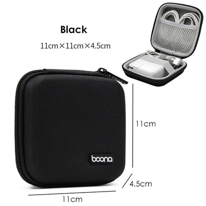 Portable Earphone Storage Bag Data Cable Organizer Bag Multifunctional Digital Gadgets Case MAC Charger U Disk Protective Cover - StorageandmoreStorage